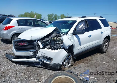 2016 GMC Acadia Sle-2 из США, поврежденный, VIN 1GKKVPKD8GJ197527